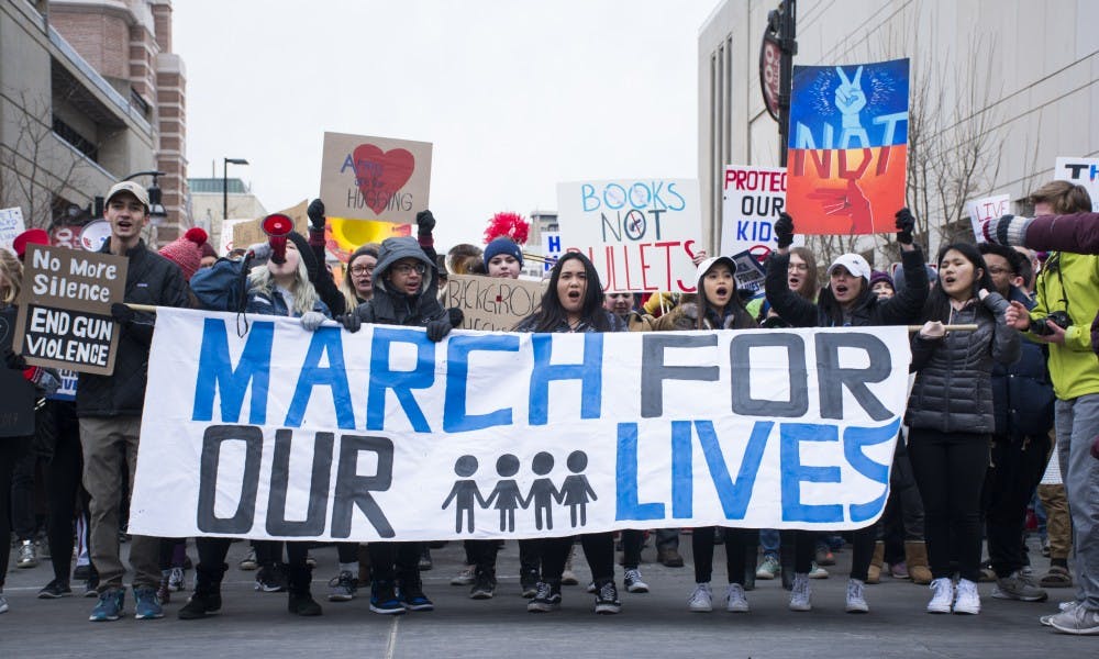 The March For Our Lives was just one of many historic events in Madison this semester.&nbsp;