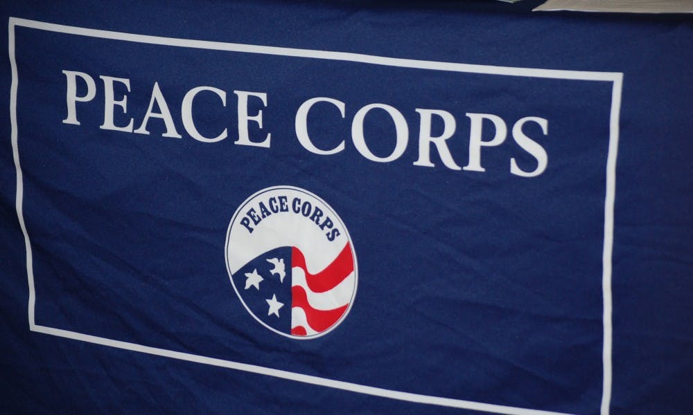 Peace Corps Week began with “A Peace Corps Tip or Two,” a discussion panel where prospective volunteers met with former volunteers to learn about service life abroad.