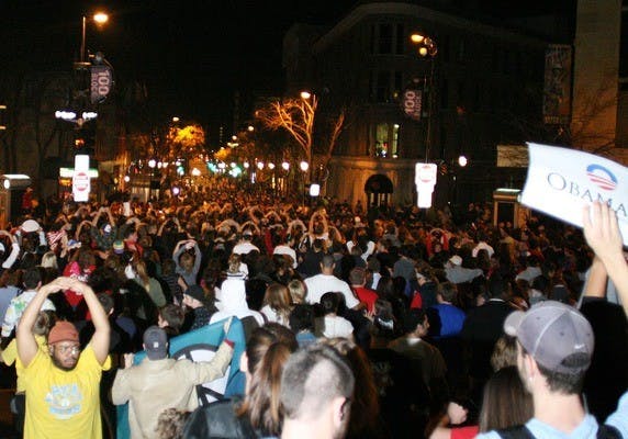 Students show shades of '60s activism