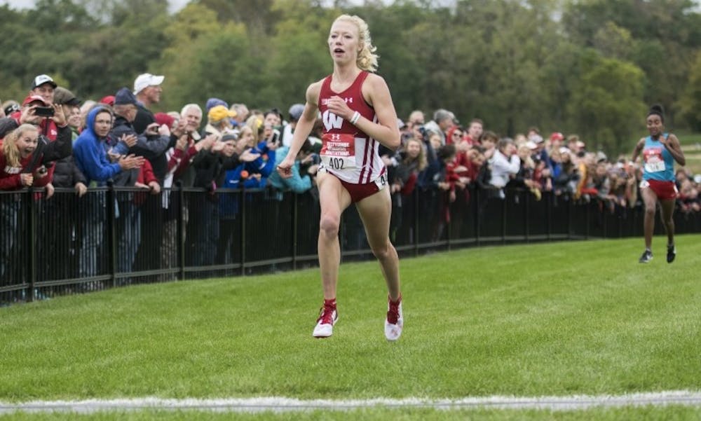 Junior Alicia Monson won the Nuttycombe Invitational, and is one of two Badgers vying for an individual title on Saturday at the same course.