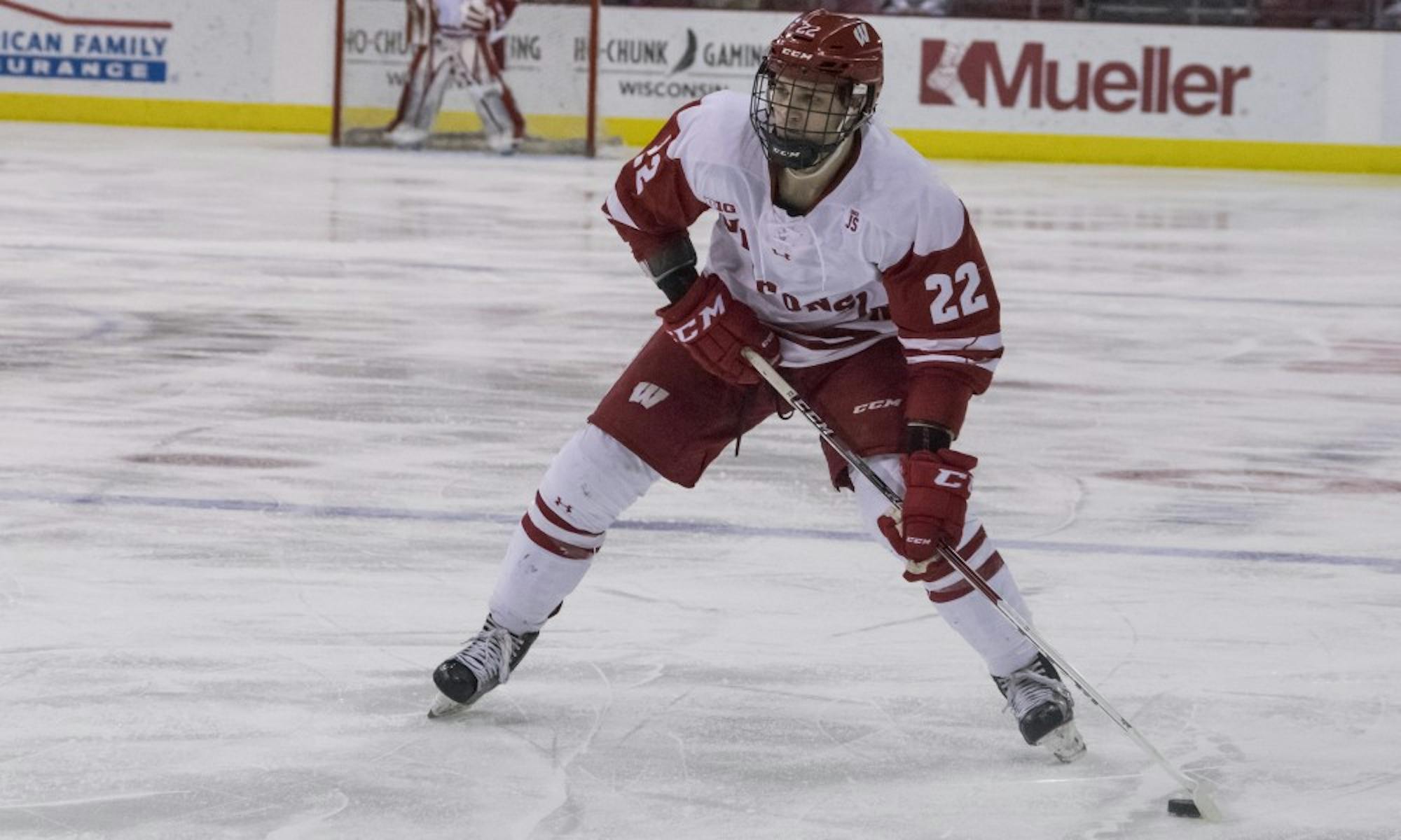 Max Zimmer tied the game and forced overtime off a rocket of a shot late in the third period.