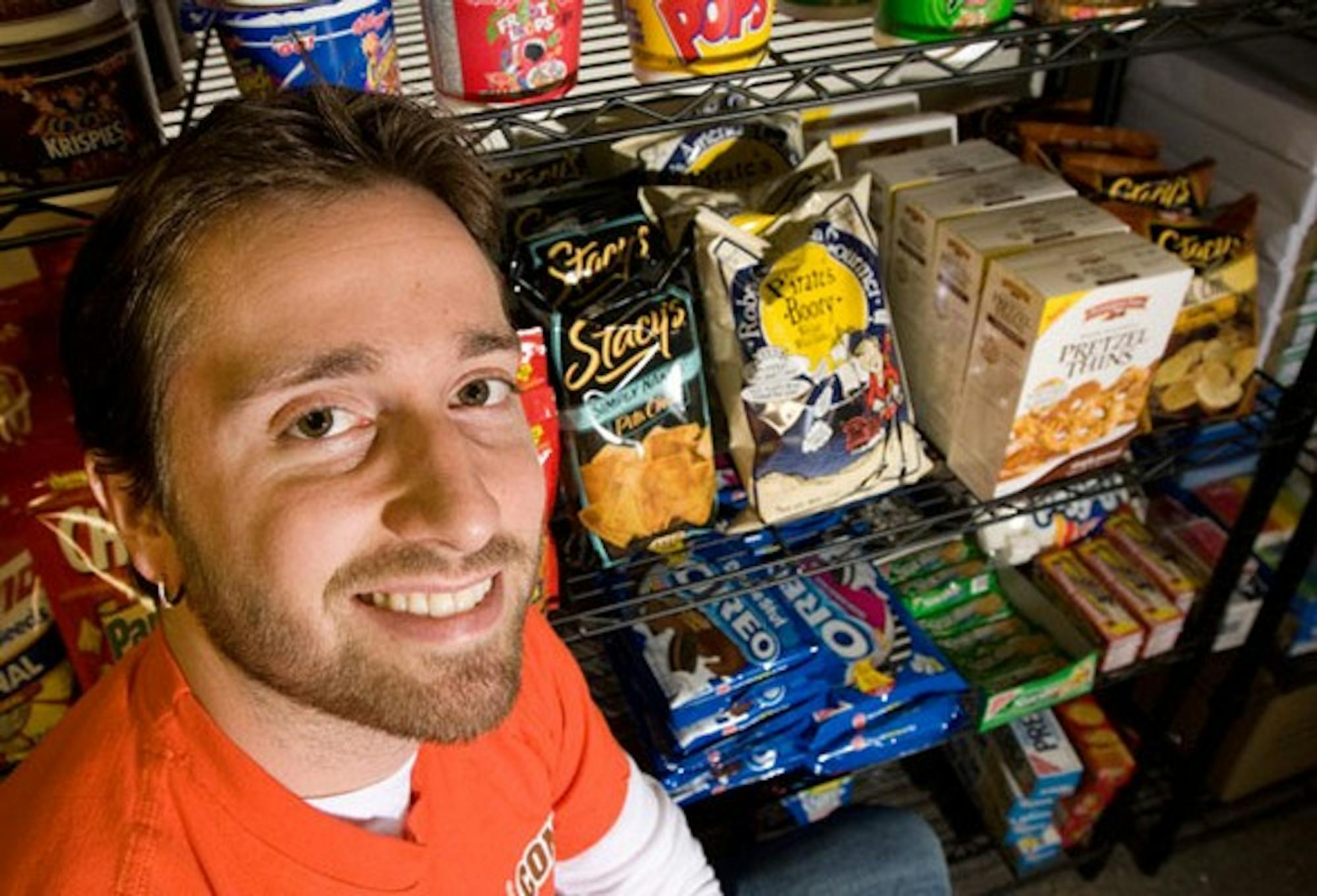 Delivery service owner has case of 'munchies'