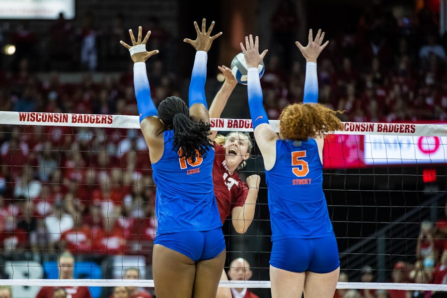 PHOTOS Wisconsin volleyball sets NCAA regular season attendance record