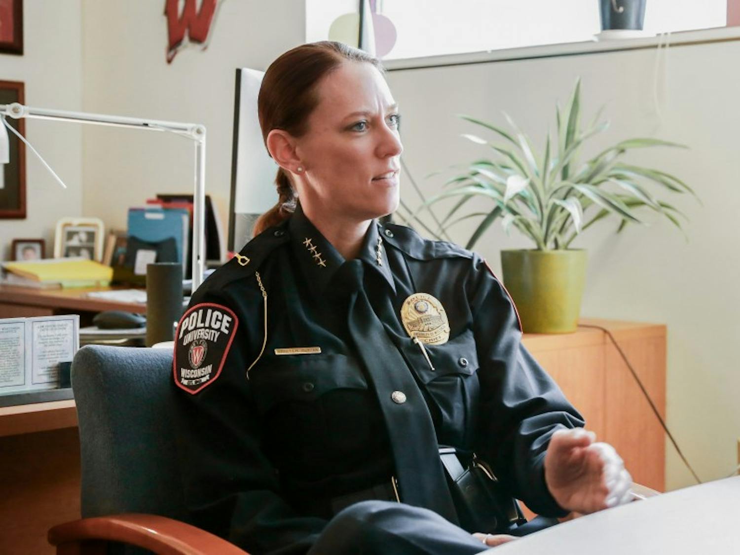 Newly appointed UW-Madison Police Department Chief Kristen Roman talked with The Daily Cardinal about using her 26 years of experience at Madison Police Department to maintain safety on campus.