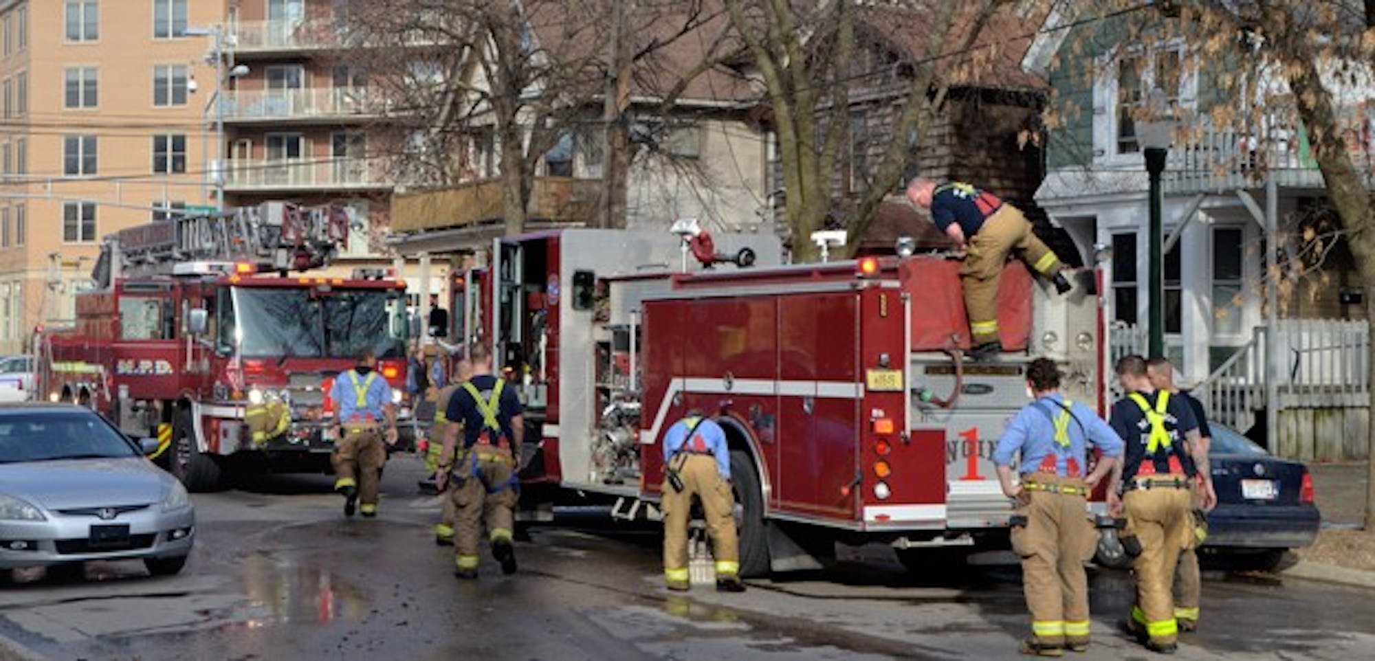 West Mifflin Street residence fire