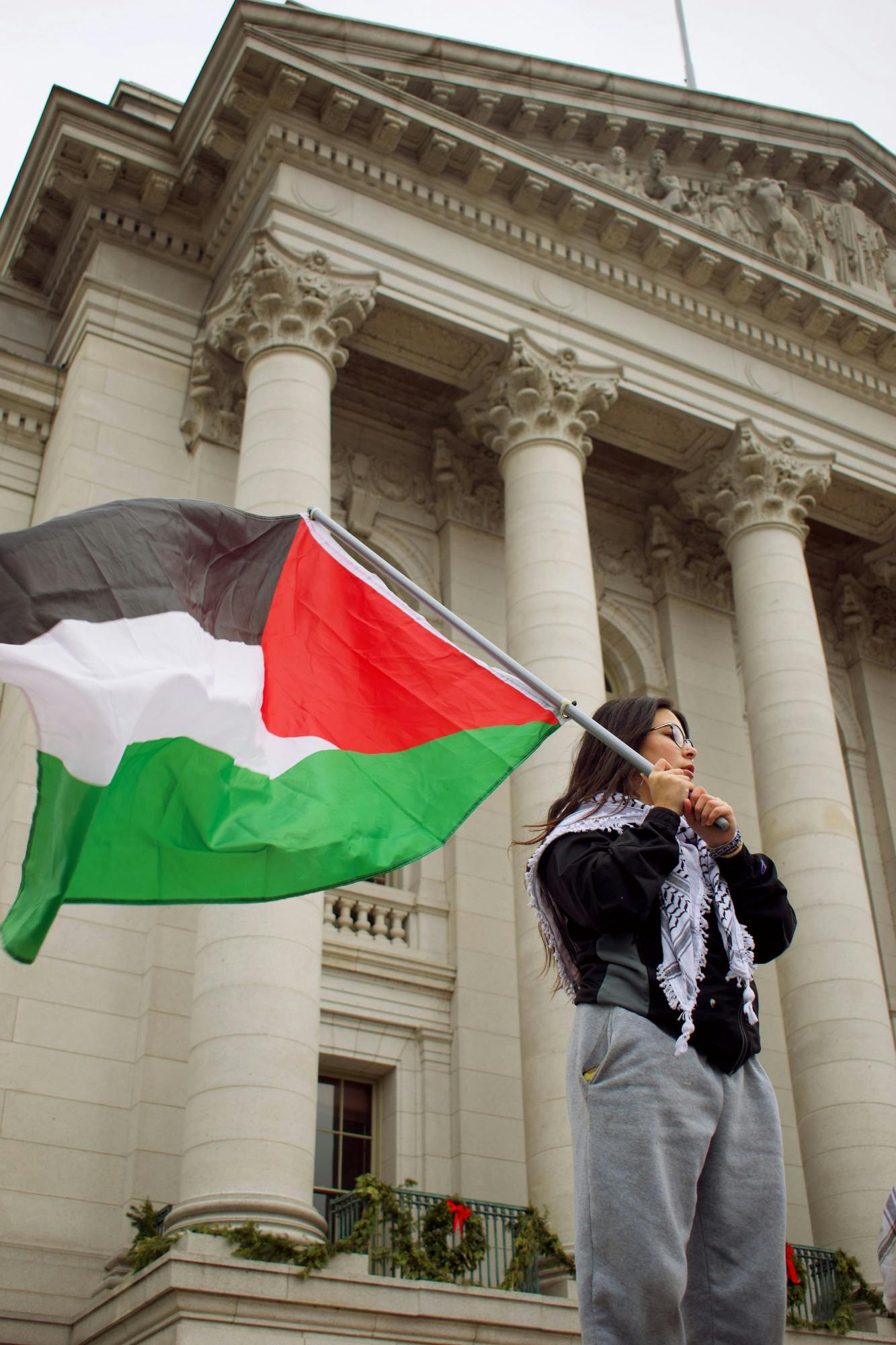 PHOTOS: ‘Wisconsin All Out for Palestine’ protest demands Gaza ceasefire at the Capitol
