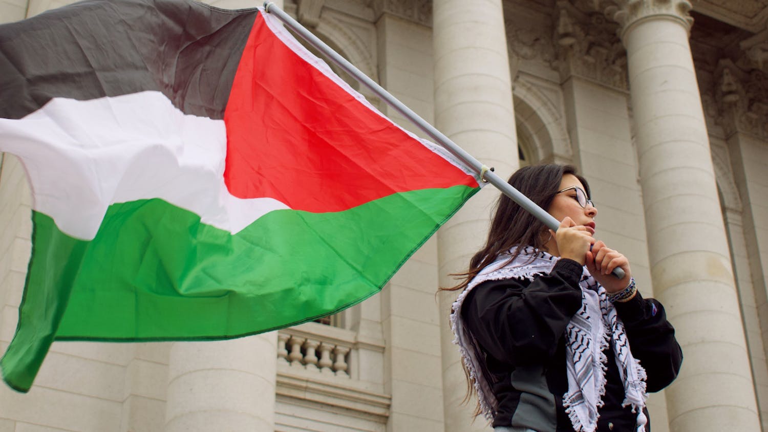 PHOTOS: ‘Wisconsin All Out for Palestine’ protest demands Gaza ceasefire at the Capitol