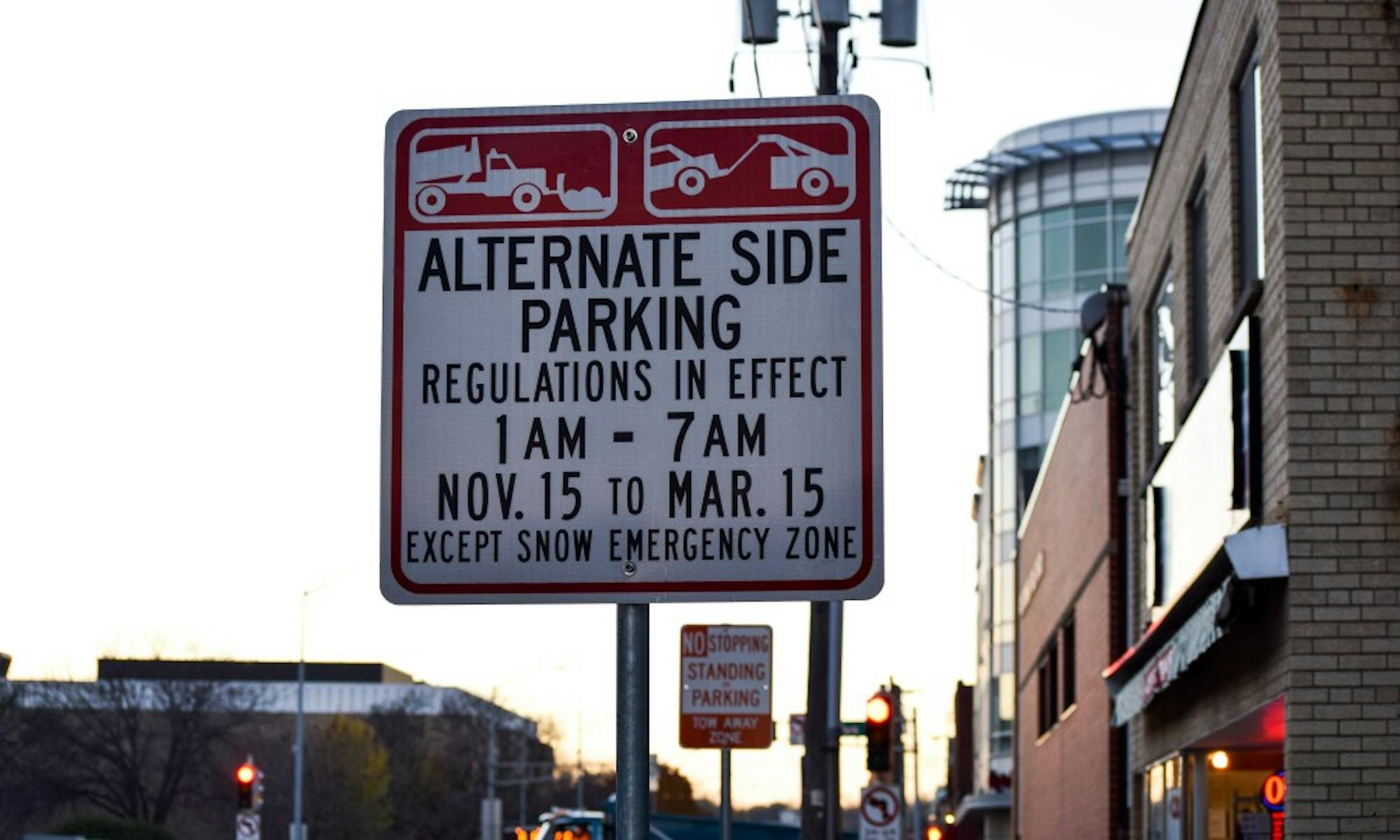 Violating the alternate side parking ordinance can be punishable with a $20 fine, which increases to $60 during a declared snow emergency.