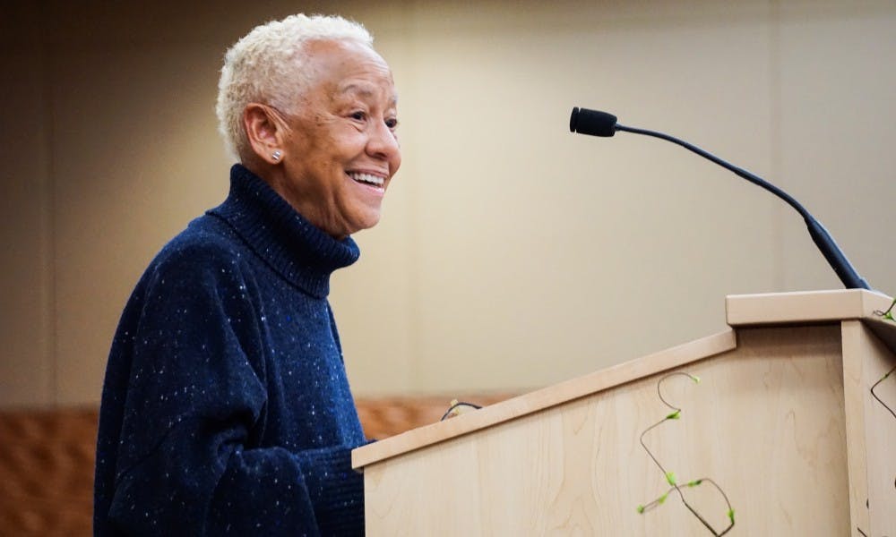 Nikki Giovanni, one of the world’s best-known living poets, delivered the keynote address in UW-Madison’s Black History Month lecture series. 