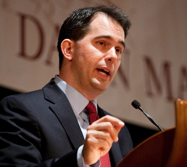 Scott Walker Monona Terrace