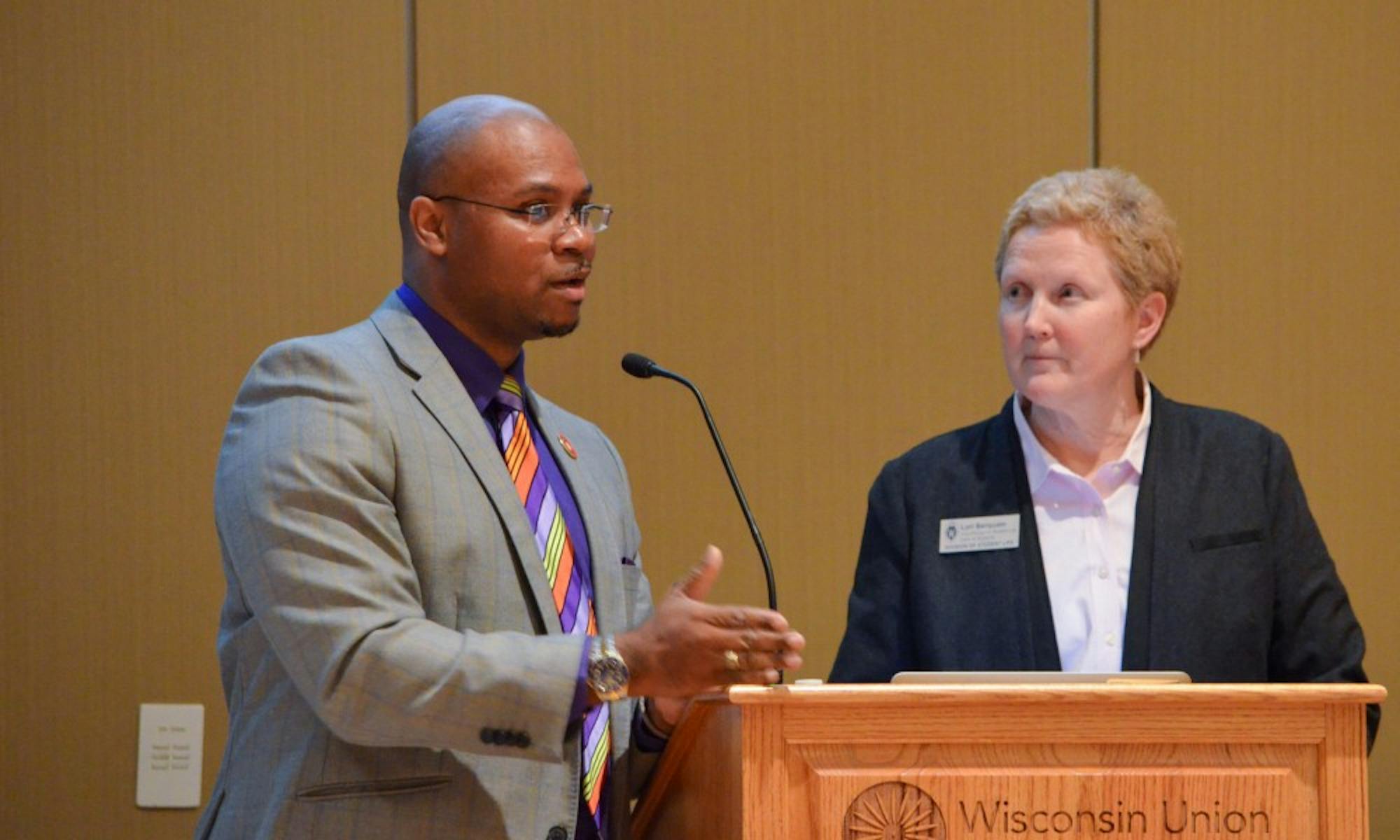 The Target of Opportunity Program was announced a the Faculty of Color reception, an event that introduces newly-hired faculty and announces recently-promoted faculty of color.