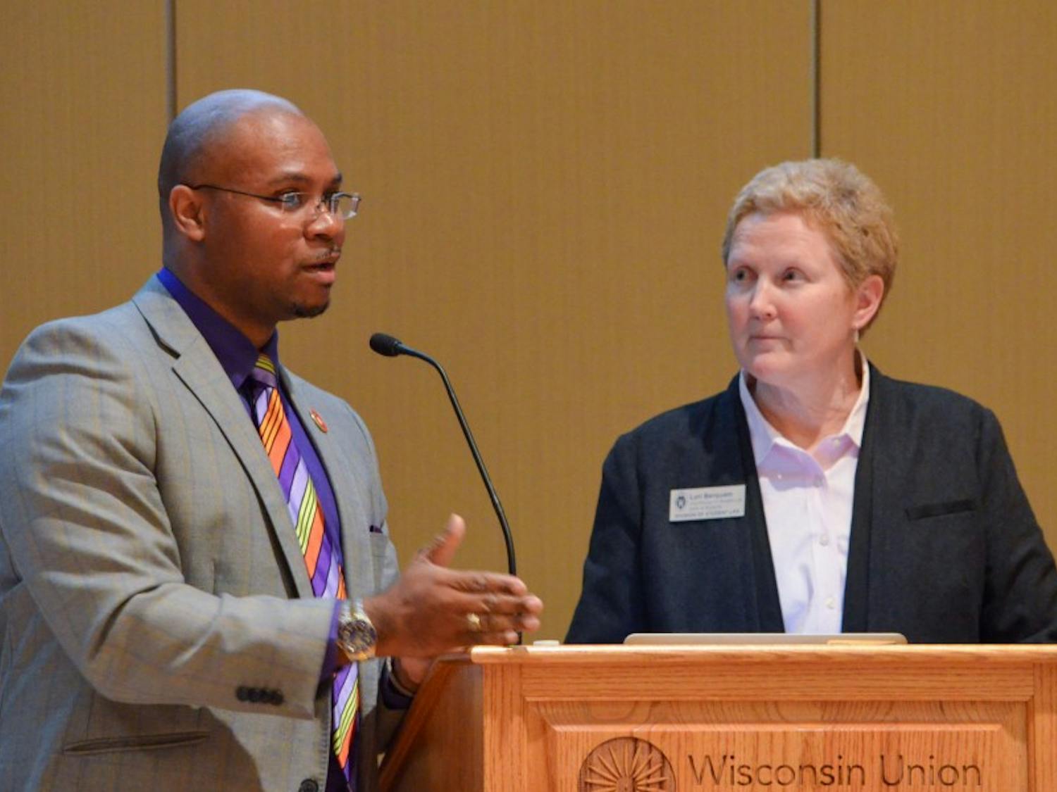 The Target of Opportunity Program was announced a the Faculty of Color reception, an event that introduces newly-hired faculty and announces recently-promoted faculty of color.