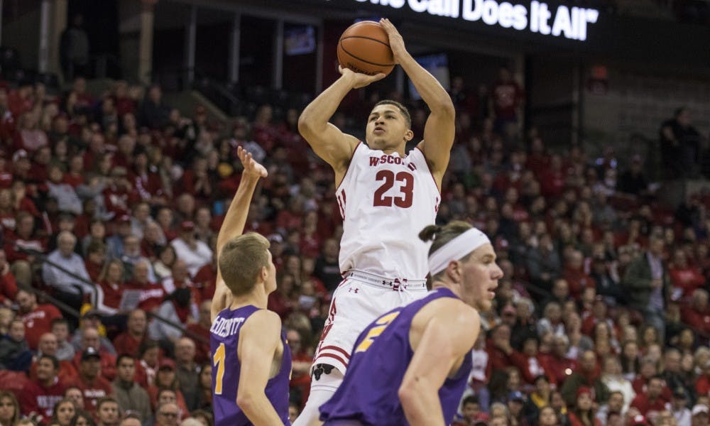 Freshman Kobe King has averaged 29 minutes of action in Wisconsin's last two games, and his presence has provided more space for Ethan Happ and the rest of the offense.