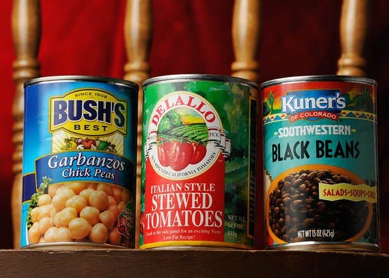 Dig into canned and frozen foods