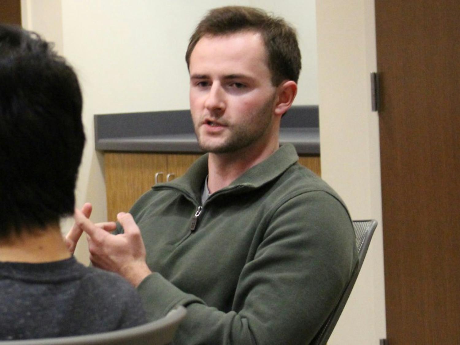 Alumnus Zach Wood, who graduated last year from UW-Madison, serves as alder for District 8.