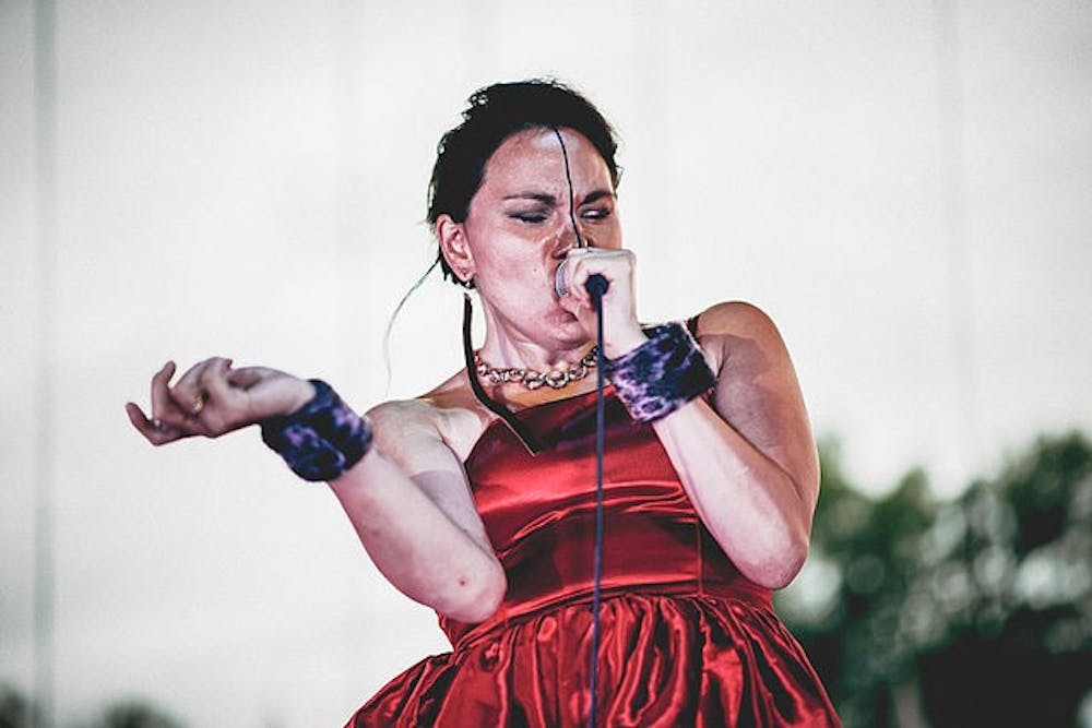 Tanya Tagaq incorporates a variety of vocal noises inspired by Inuit vocal practices.