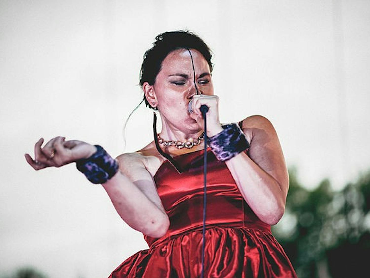 Tanya Tagaq incorporates a variety of vocal noises inspired by Inuit vocal practices.