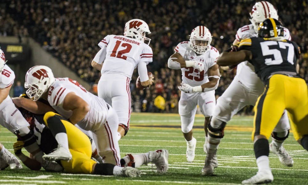 Establishing the run early will be key for Wisconsin as it looks to help quarterback Alex Hornibrook bounce back from a rough performance at Michigan.