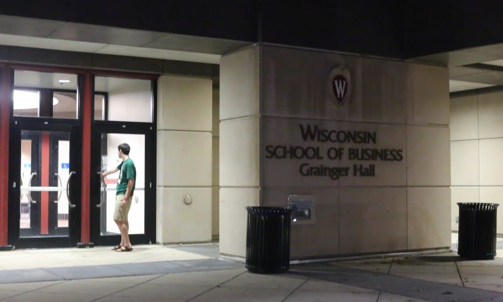 A UW-Madison student said a man touched her and attempted to kiss her at approximately 3 p.m. Monday in the business building.