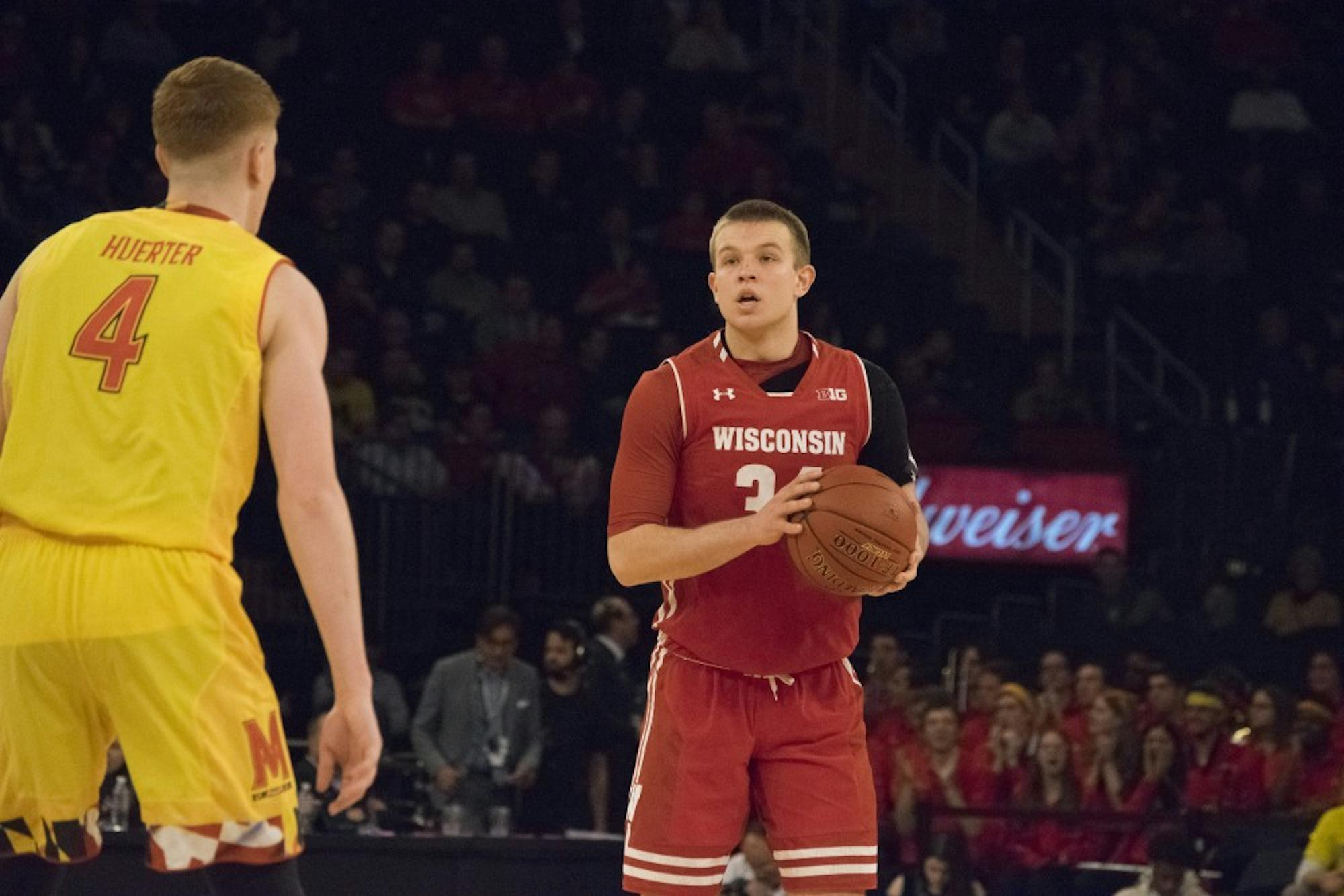 Sophomore guard&nbsp;Brad Davison and the Badgers hope to get back to the NCAA Tournament this season.&nbsp;