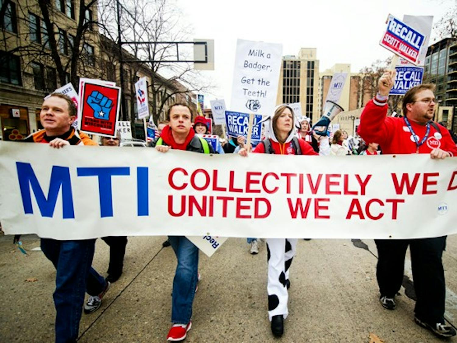 Photo: Recall Walker Kick-Off Rally
