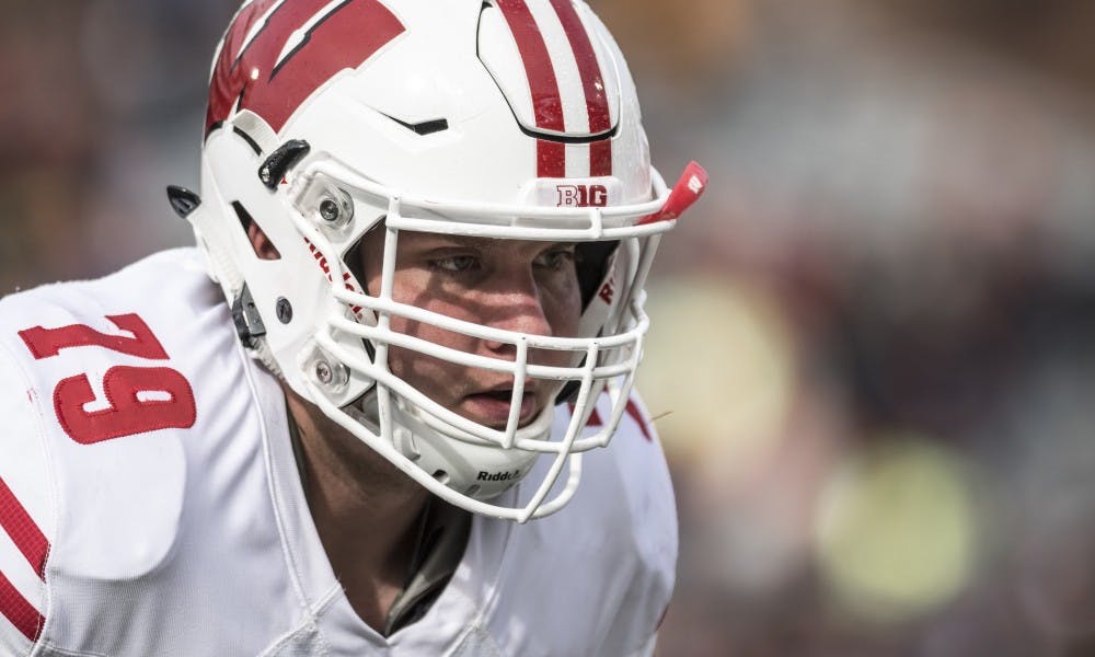 David Edwards looks to help Wisconsin's offensive line perform better against the Wolverines in the latest installment of the team's matchup.&nbsp;