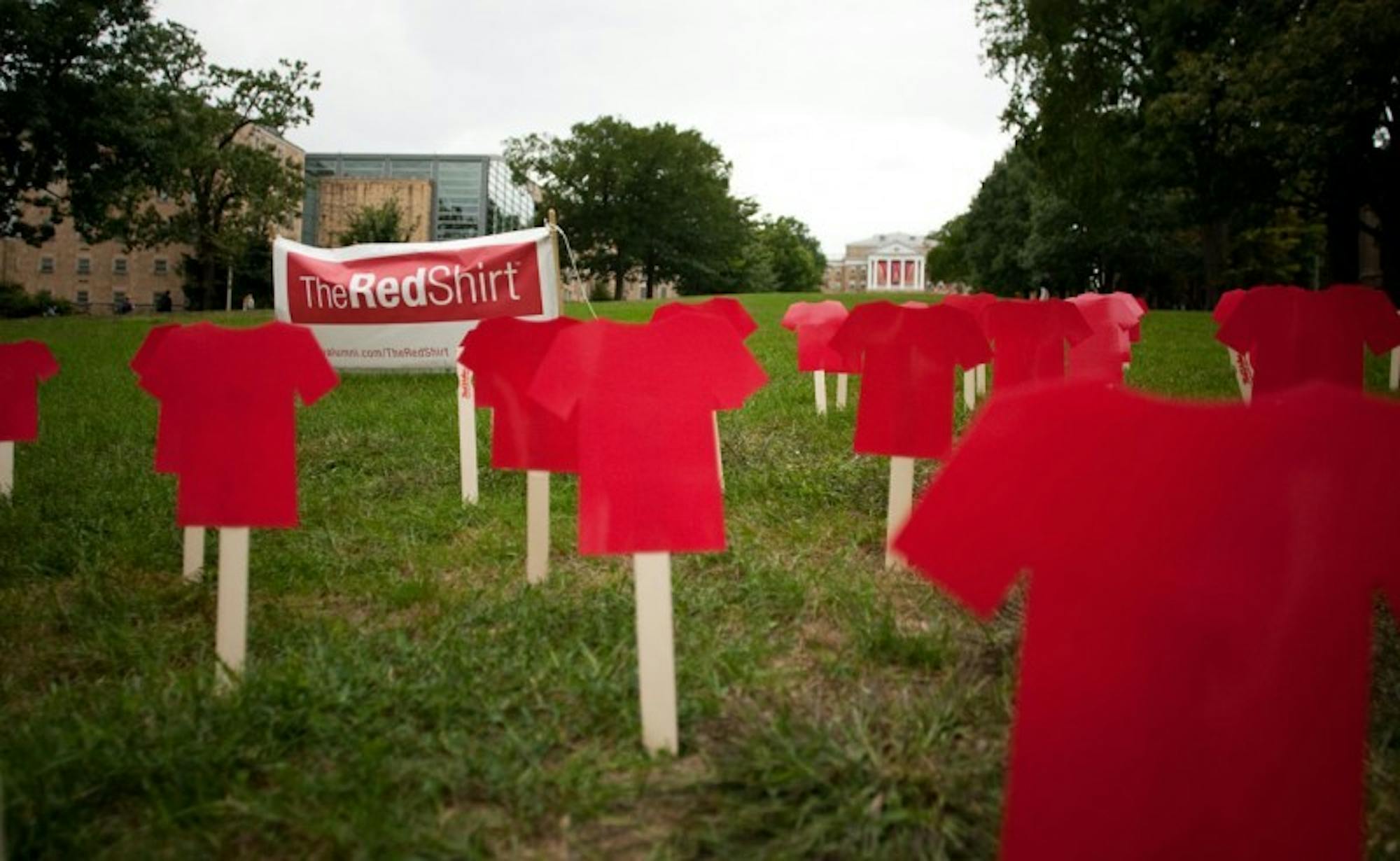 Red shirts raise money for need-based aid