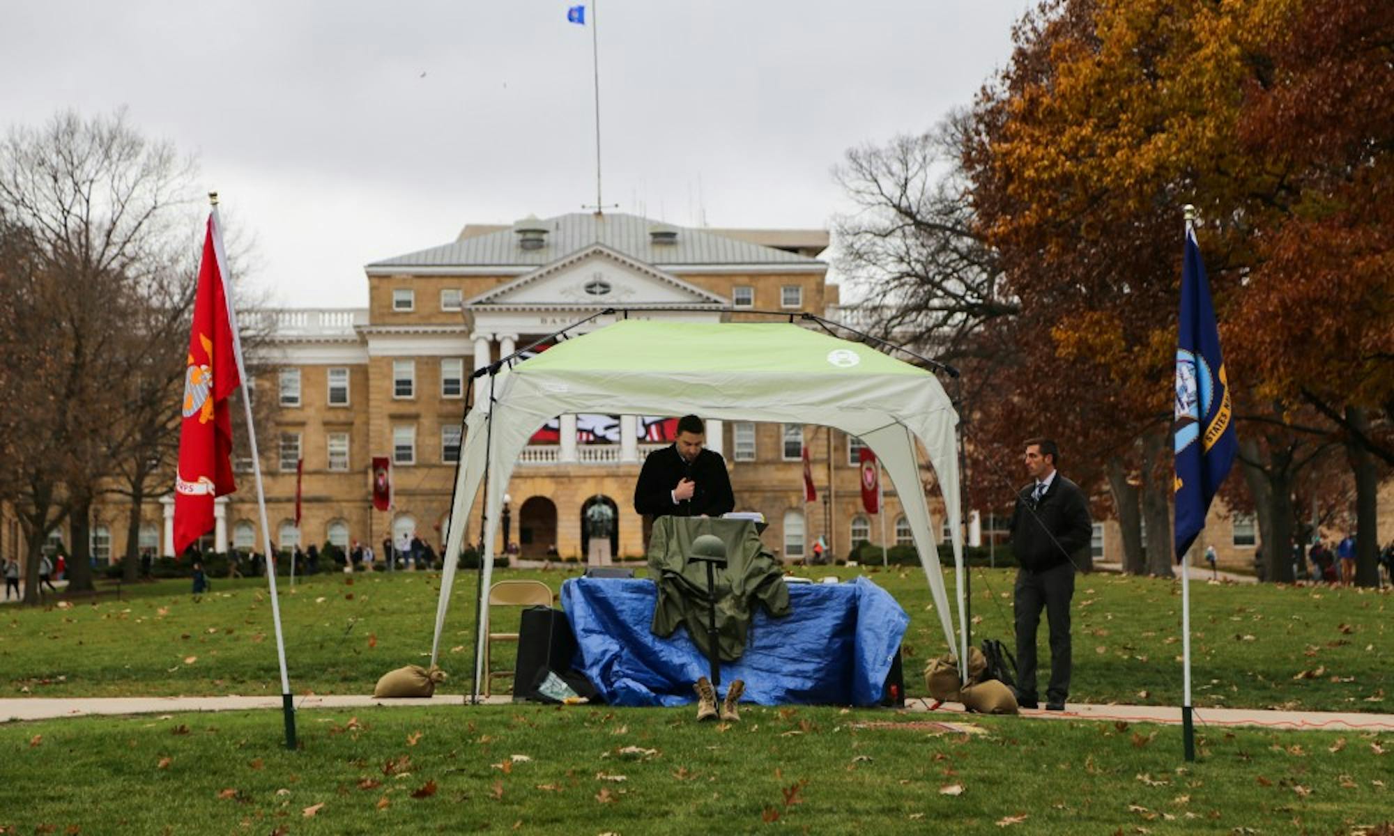 UW-Superior hosted an annual training to boost accessibility for non-traditional and veteran students on campus in celebration of the 100-year anniversary of World War I.