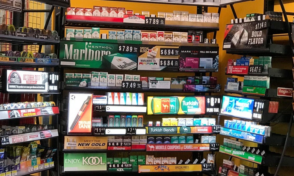 A bill introduced by state Sen. Shelia Harsdorf, R-River Falls, would move flavored tobacco and e-cigarettes behind the counter with other cigarettes in order to curb adolescent smoking.