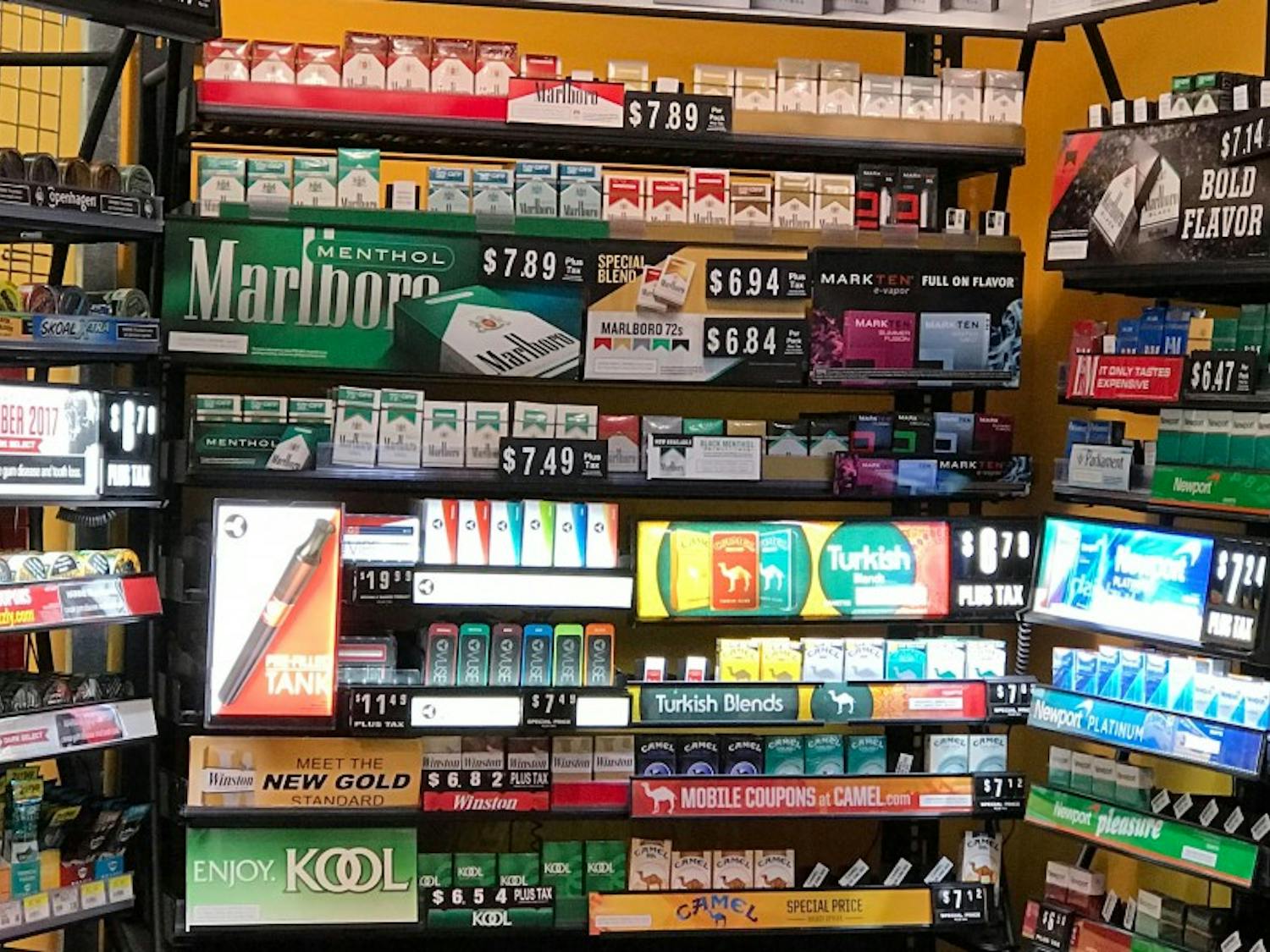 A bill introduced by state Sen. Shelia Harsdorf, R-River Falls, would move flavored tobacco and e-cigarettes behind the counter with other cigarettes in order to curb adolescent smoking.
