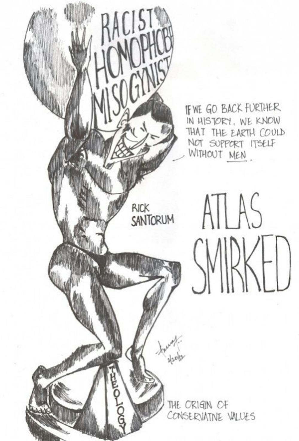 Atlas Smirked