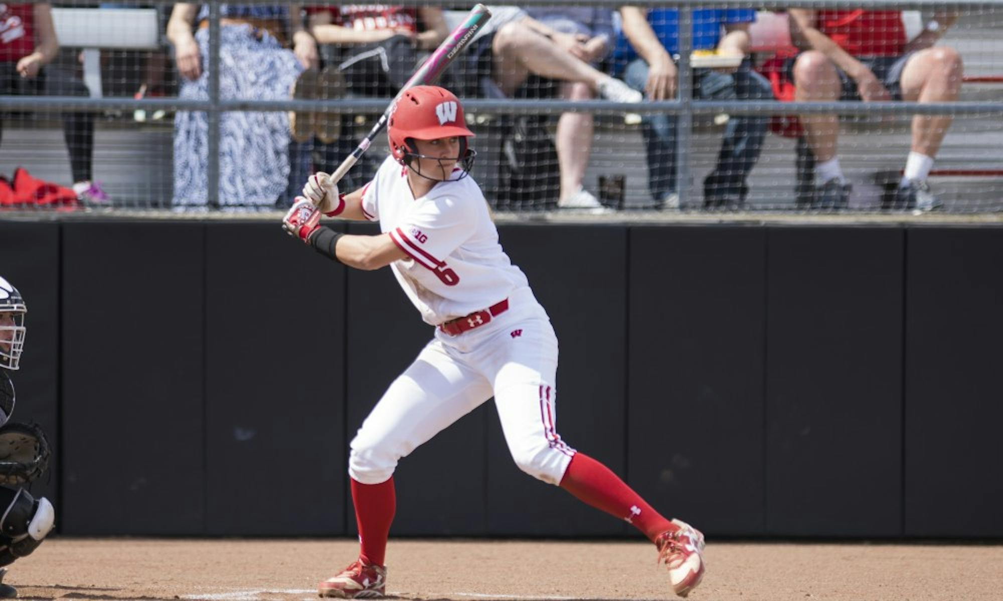 Brooke Wyderski, a former Loyola-Chicago softball player, is now helping to carry UW in her senior season.&nbsp;