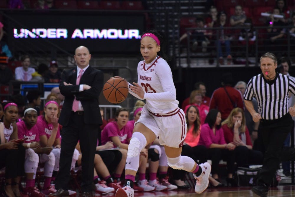 Cayla McMorris and the Badgers are looking to win back-to-back conference games for the first time this season.