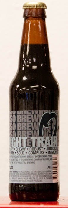 New Beer Thursday: O'So Brewing Company's Night Train