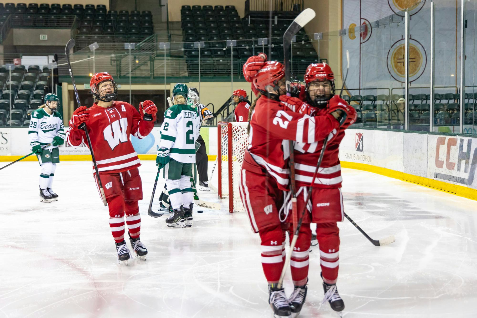 Badgers women's hockey wins 6-1 in Bemidji