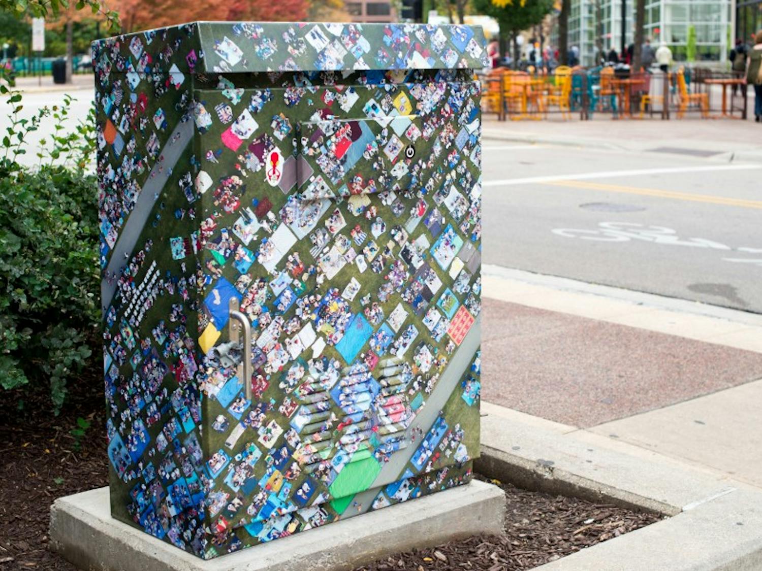 The city’s pilot art program will start with four boxes on the Capitol Square.