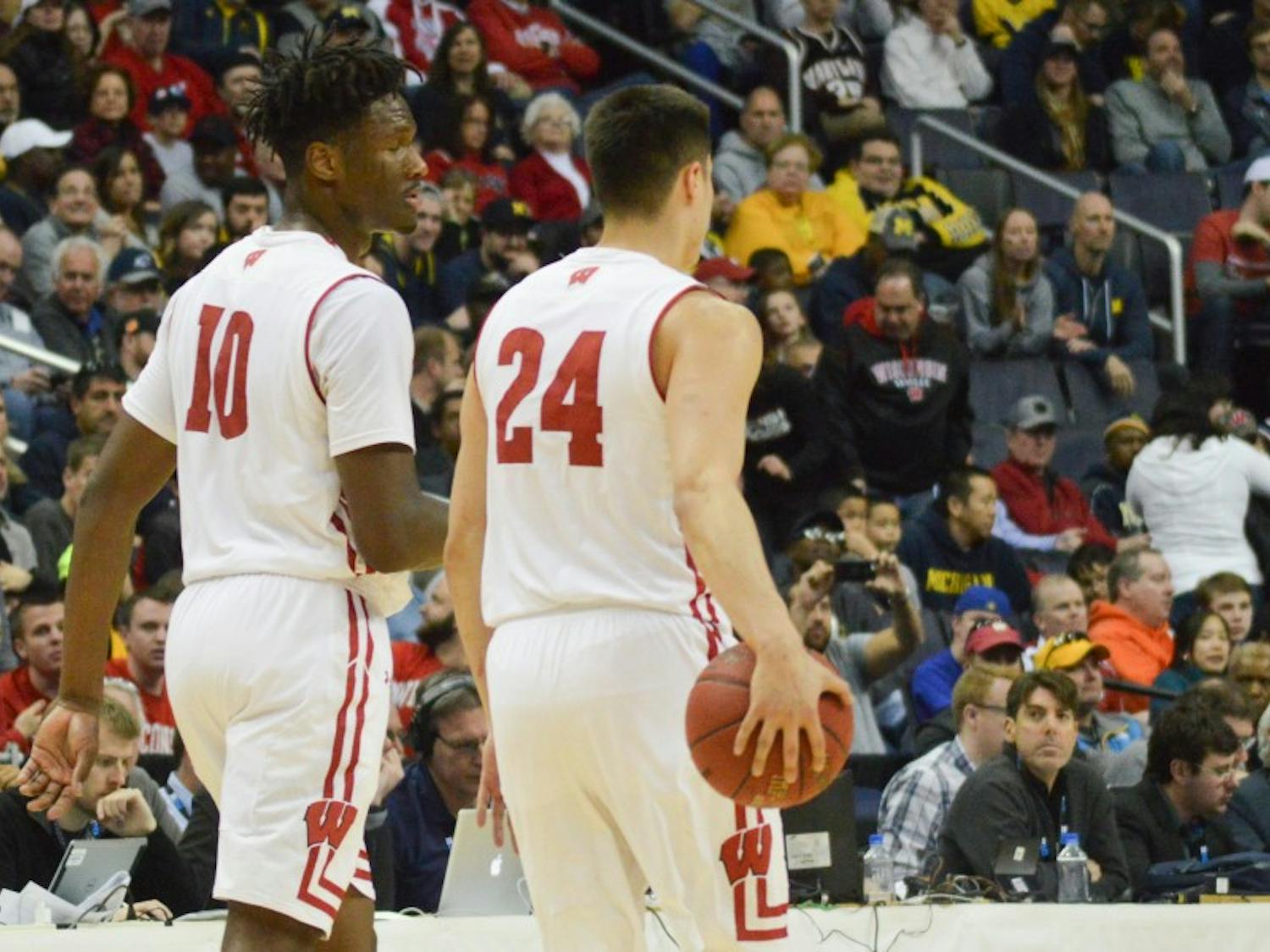 Nigel Hayes and Bronson Koenig are looking to carve out spots on NBA rosters this season.&nbsp;