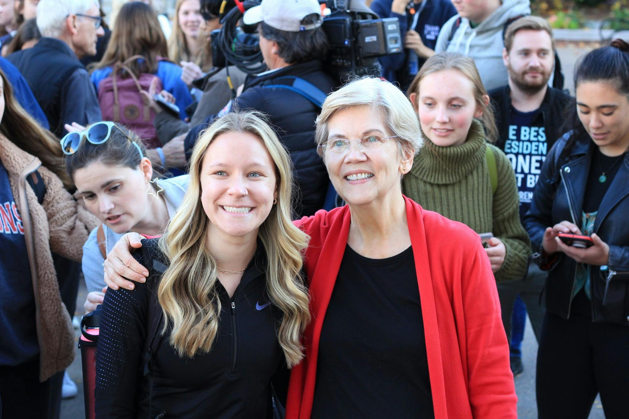 Sen. Elizabeth Warren Visits Campus To Campaign For Democratic ...