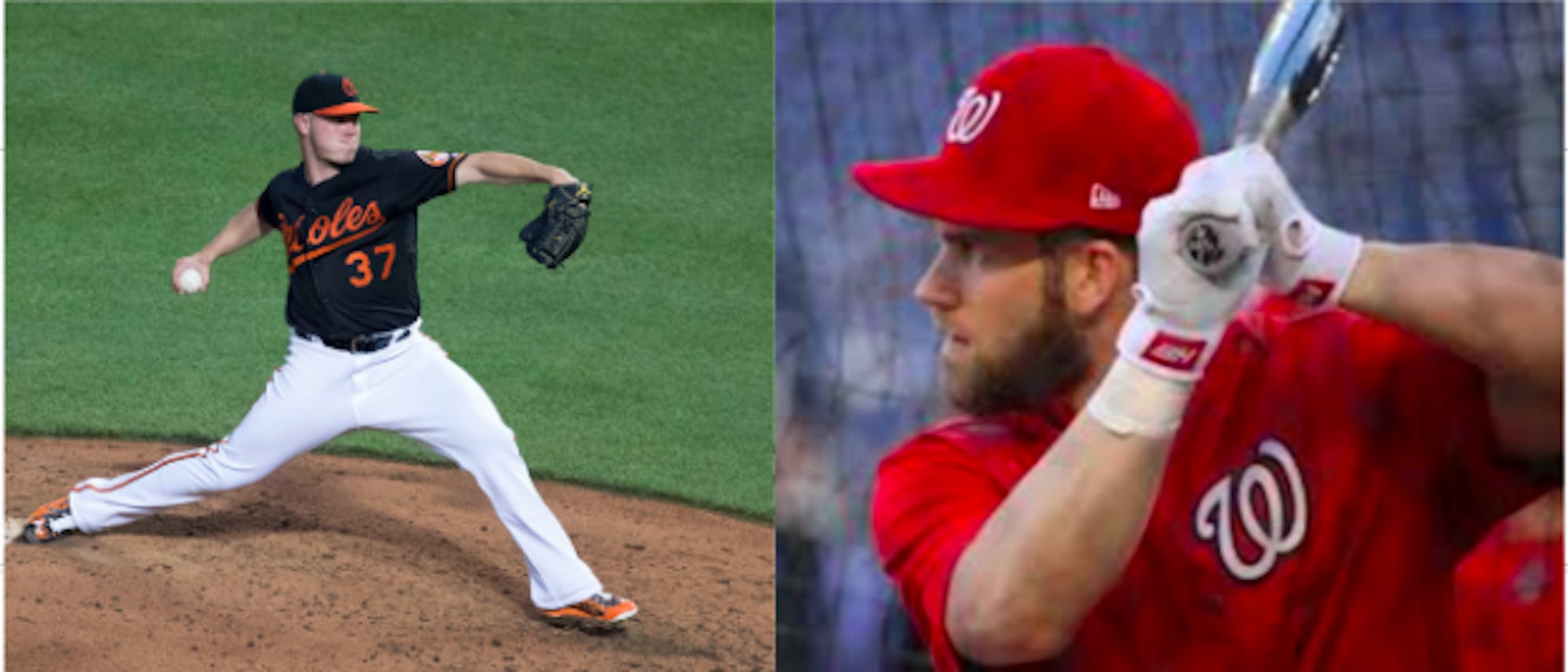 Even after a hot start to the season,&nbsp;Baltimore's Dylan Bundy (left) is a good sell-high candidate, while Bryce Harper's (right) body of work means he should continue to lead your fantasy team going forward.&nbsp;