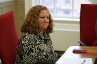 Drake White-Bergey Chancellor Mnookin.JPG