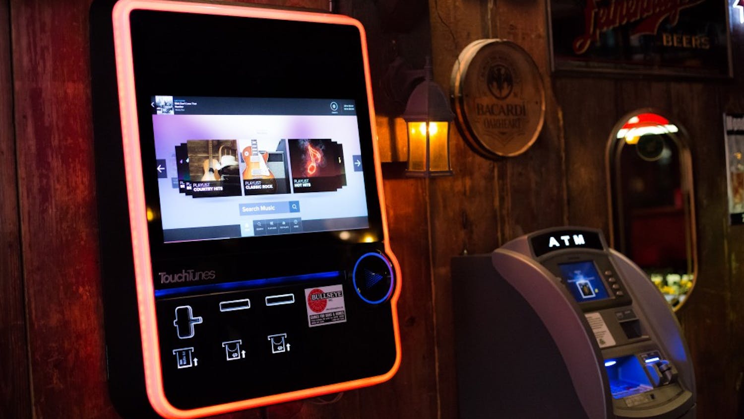 TouchTunes jukeboxes allow&nbsp;users to&nbsp;choose from thousands of songs, but&nbsp;hip-hop artists are&nbsp;unavailable on some in campus-area bars.