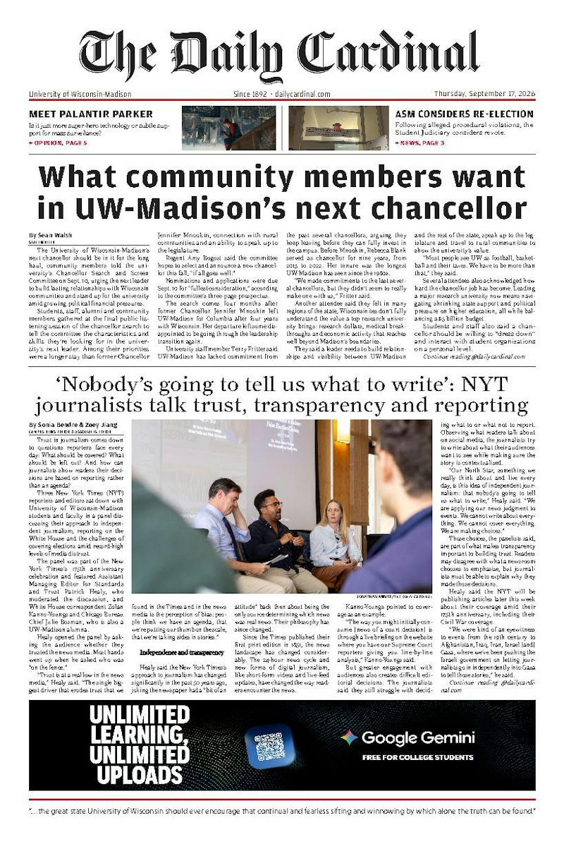 Read our print edition on Issuu