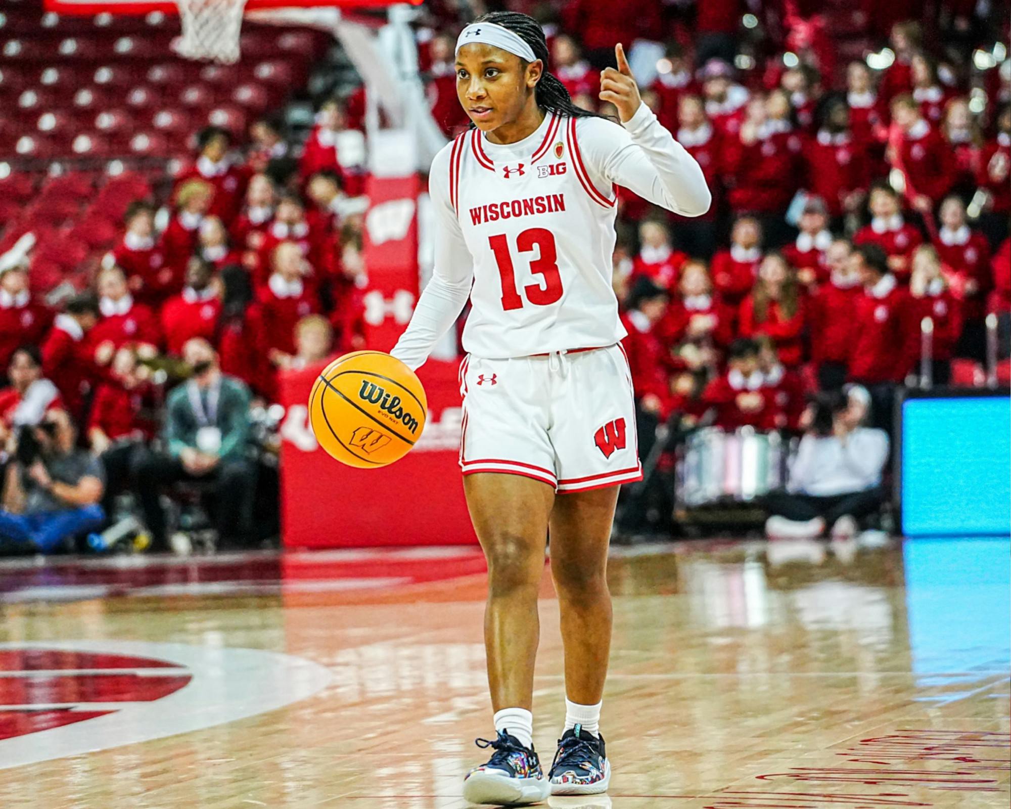 Indiana Wisconsin 2/14 Women's Basketball 9