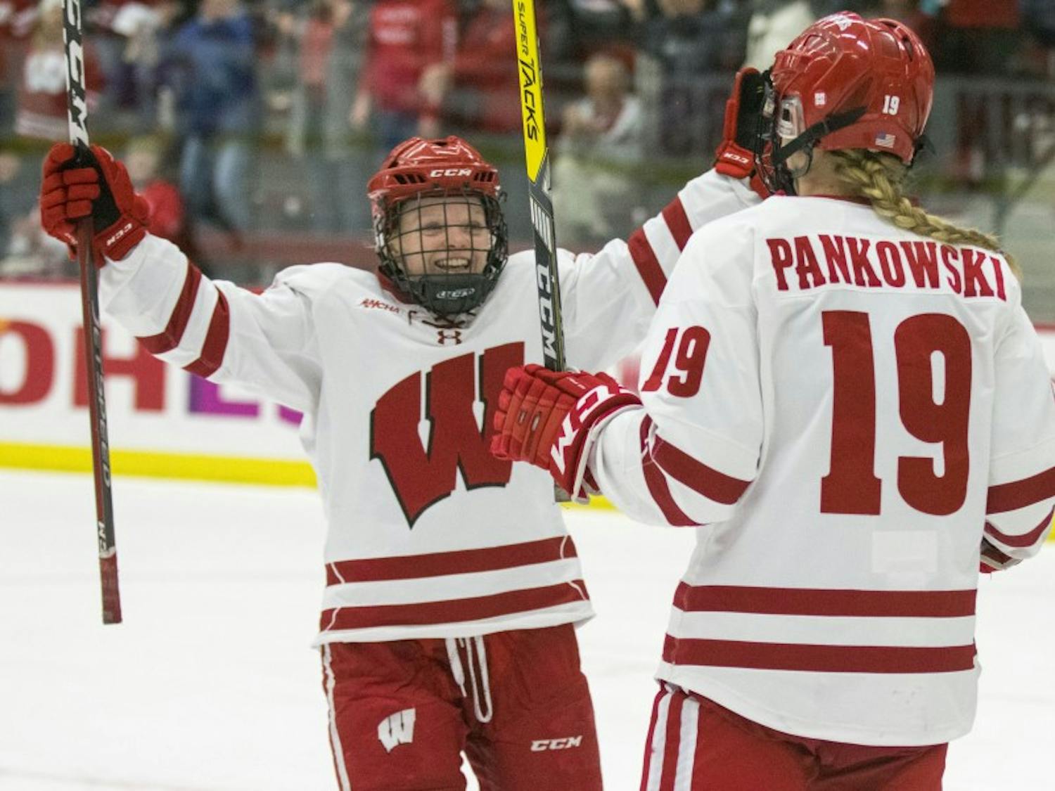 Senior forward Annie Pankowski scored five of Wisconsin's 11 goals in the NCAA tournament as the Badgers captured their fifth national title.