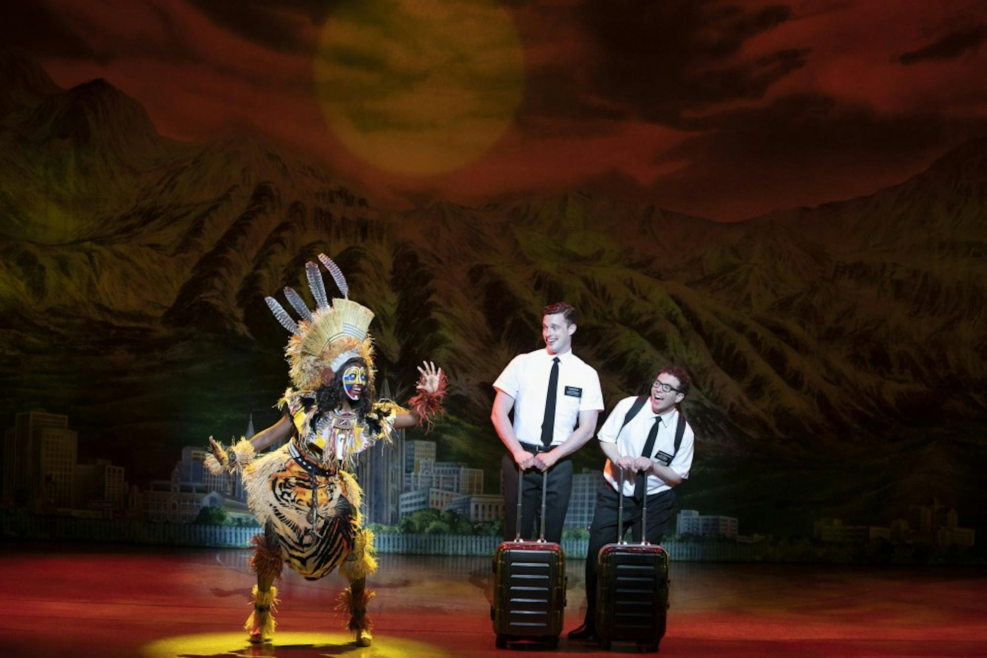 Arts - Monica L. Patton, Liam Tobin, Jordan Matthew Brown - The Book of Mormon (c) Julieta Cervantes 2019.jpg