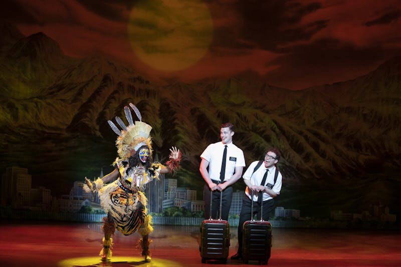 “The Book of Mormon” fails to evolve, persisting racism in a controversial political climate. Is it time to pull the curtain? 