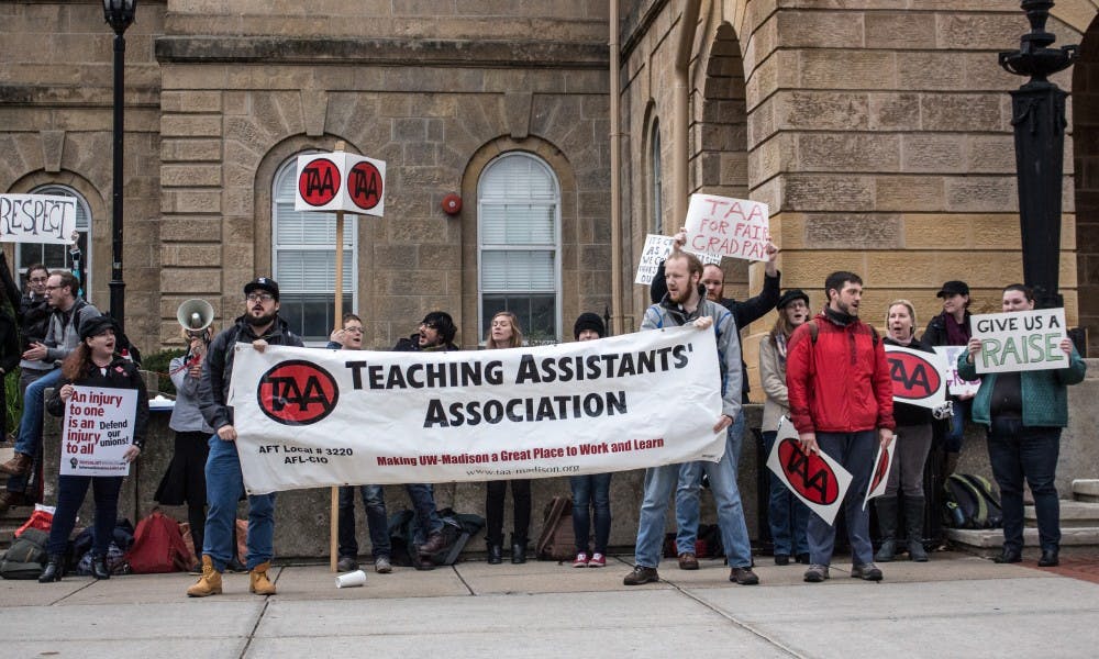 TAA petition fights proposal that forces grad students to pay segregated fees at start of semester