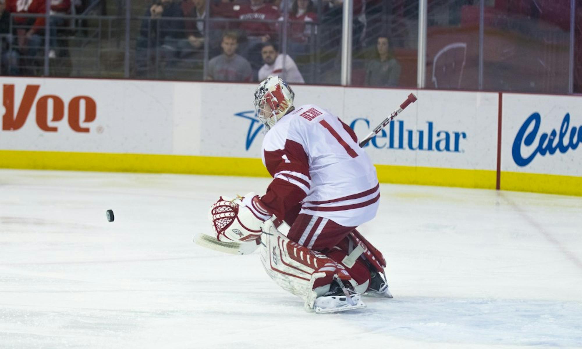 Junior goaltender Jack Berry produced one of his best performances of the season in his first action in over a month, but it wasn't enough for the Badgers to come out with a win against Denver.