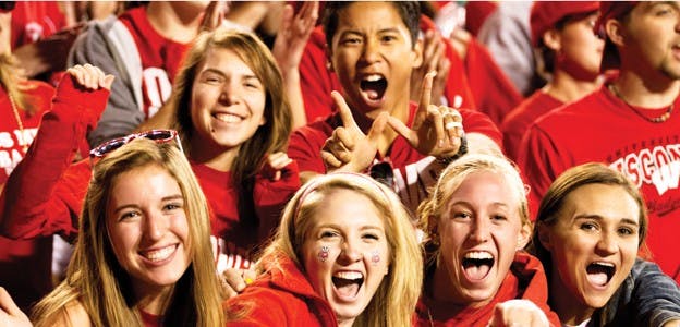 Badger crowd 09242012