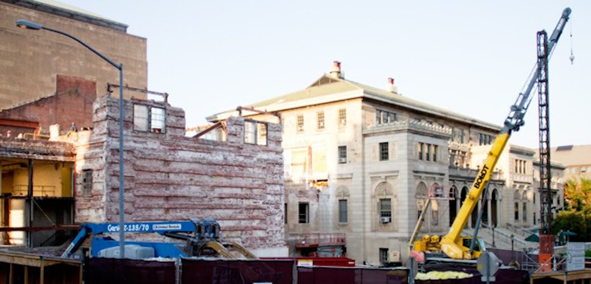 Memorial Union Construction